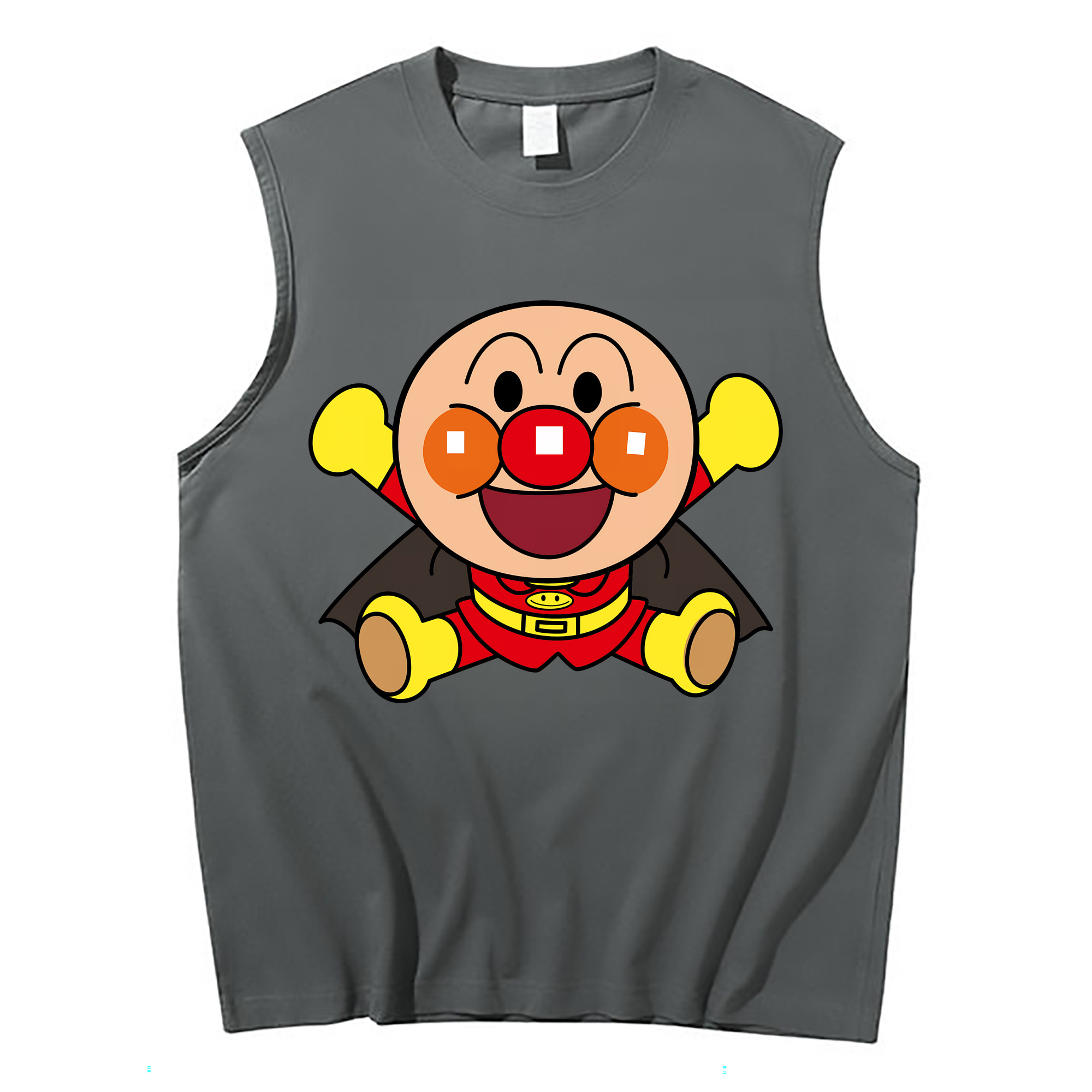 （画像用） アンパンマン Anpanman コットン100％タンクトップ（フロントプリント）